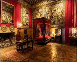 The site is open to the public for tours and stays in the guest rooms inside the castle.